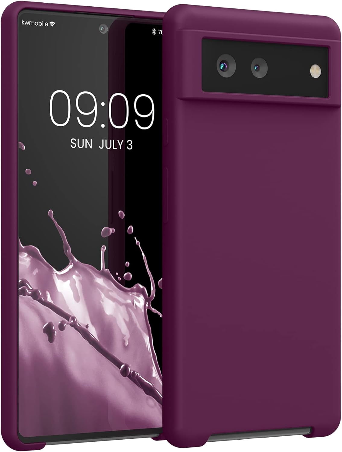 Bordeaux Violet Rubberized TPU Case for Google Pixel 6