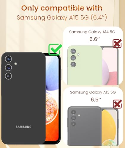 Samsung Galaxy A15 5G Case with Screen Protector