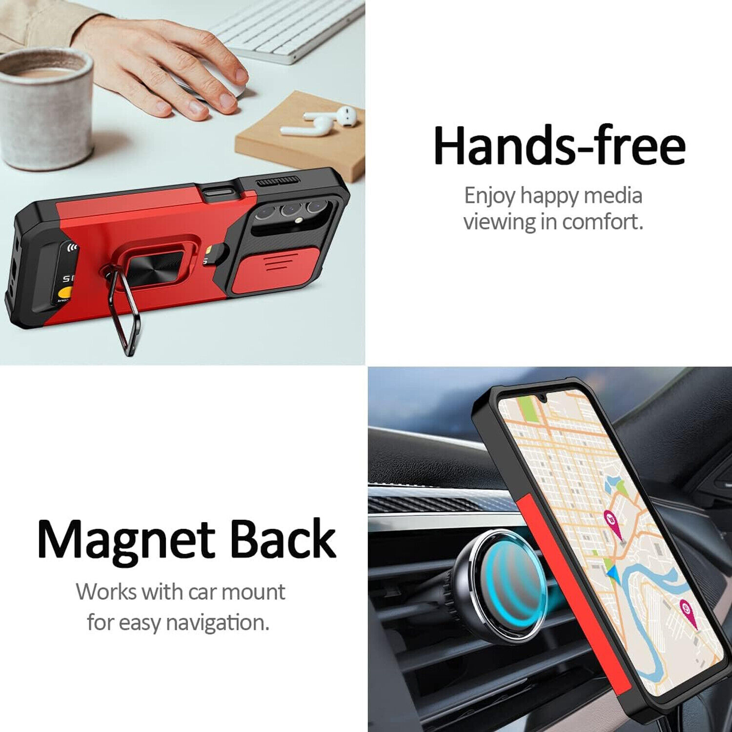 Samsung Galaxy A15 5G to A35 Case Bundle