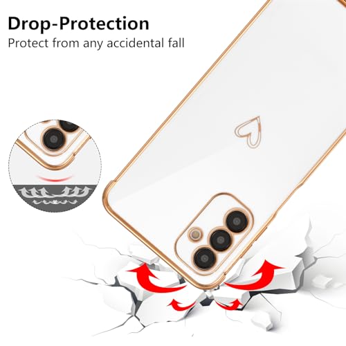 ZTOFERA Samsung Galaxy A14 5G: Cute Love Hearts Case