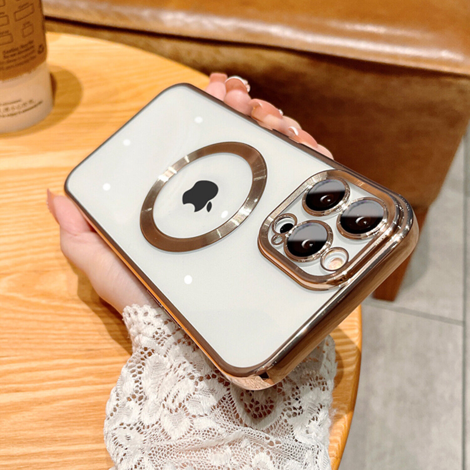 Apple iPhone Max Xr MagSafe Shockproof Clear Case