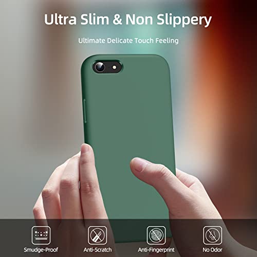Silicone Shockproof Case with Screen Protector for iPhone
