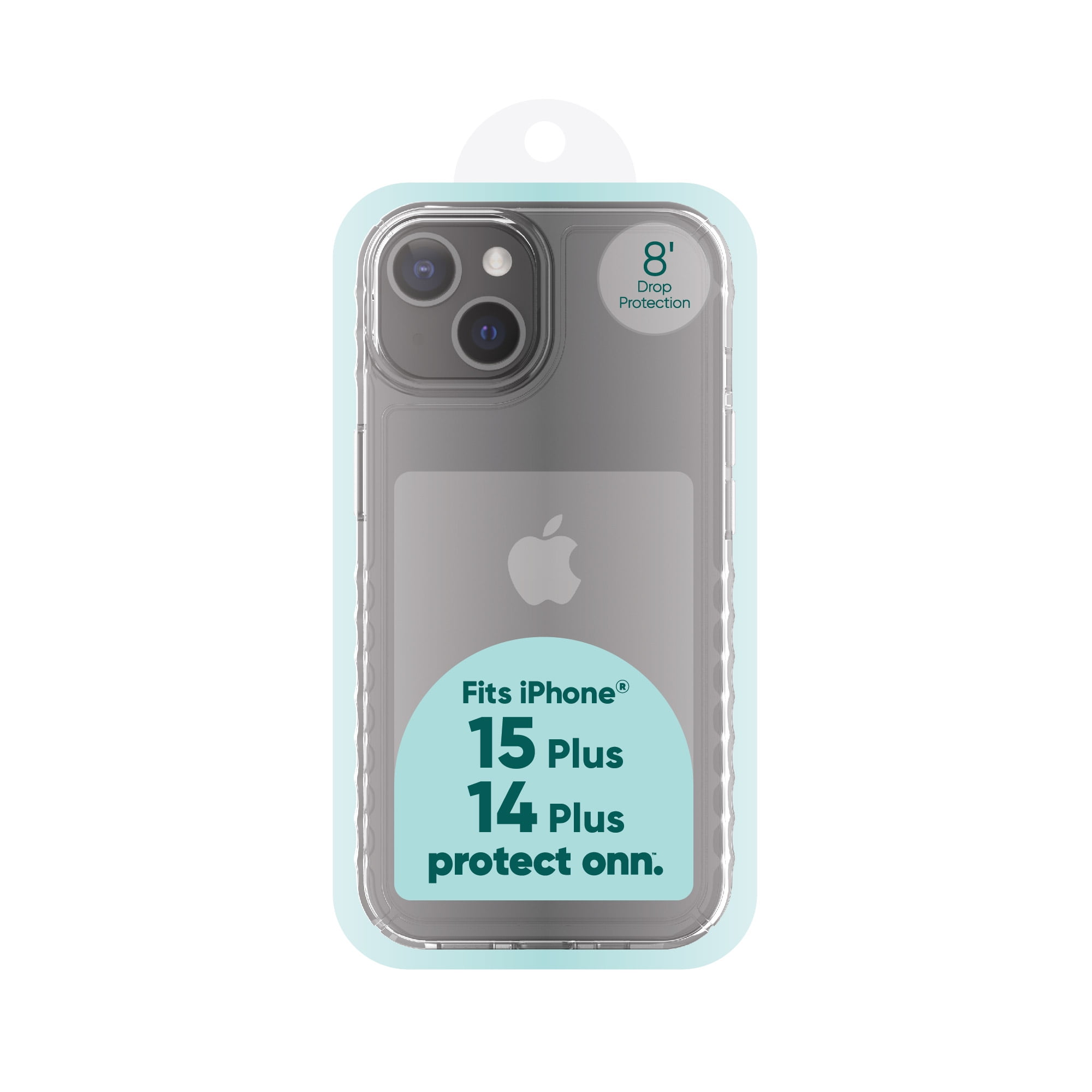 Clear Gel Phone Case for iPhone 15/14 Plus
