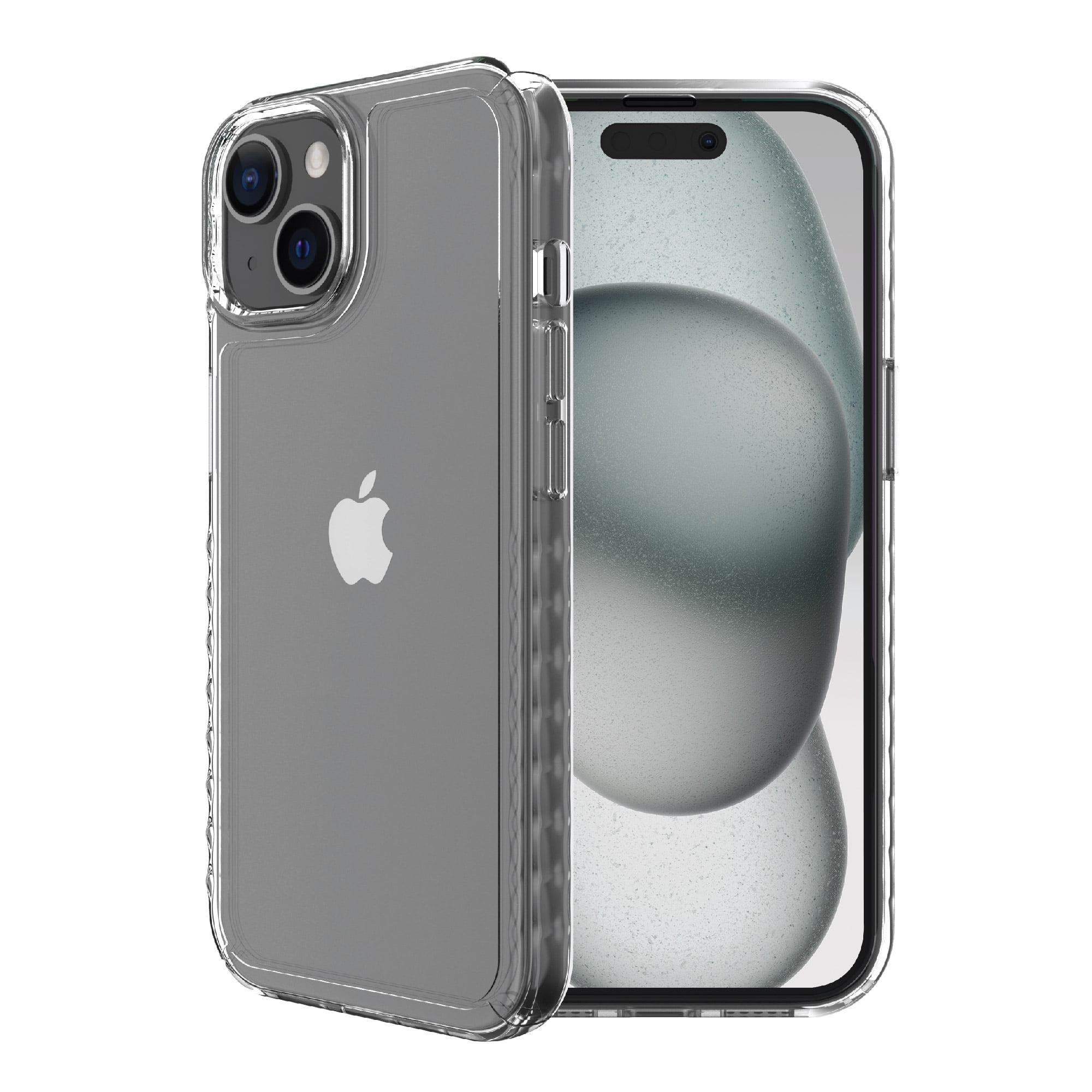 Clear Gel Phone Case for iPhone 15/14 Plus