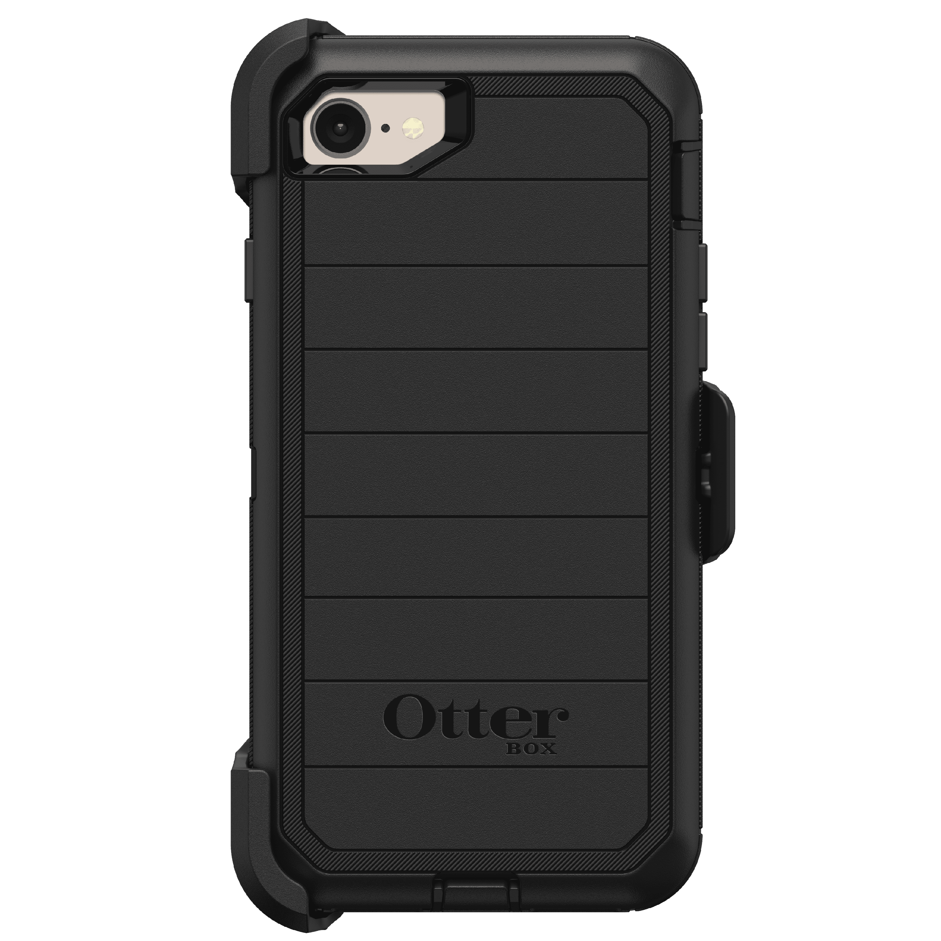 OtterBox Defender Pro Phone Case for Apple iPhone SE, 8, 7 - Black