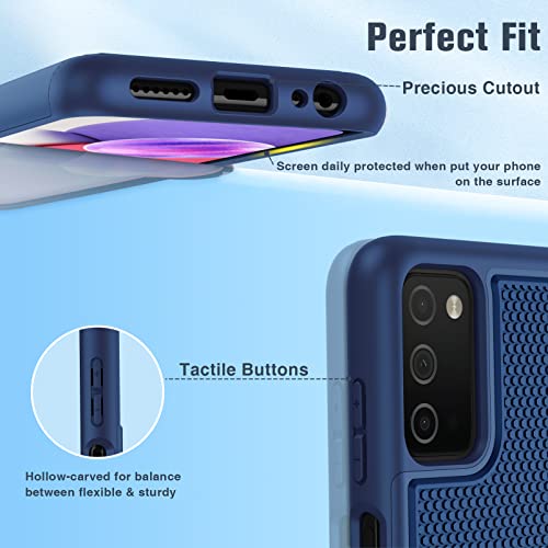 Samsung Galaxy A03s Shockproof Dual Layer Protective Case