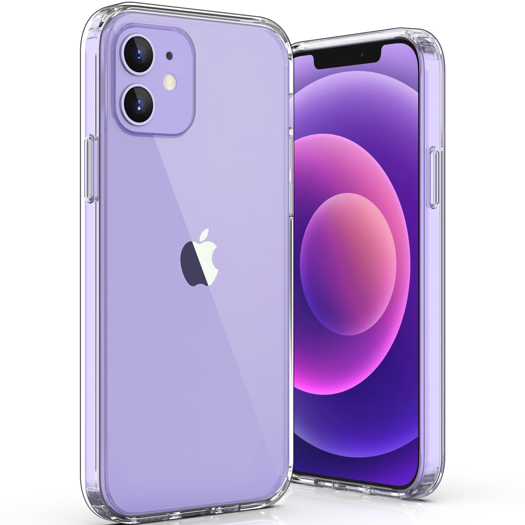 ULAK Clear Anti-Scratch Shockproof Bumper iPhone 12/12 Pro Case