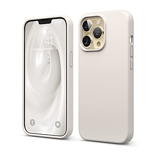 elago iPhone 13 Pro Liquid Silicone Case - Stone