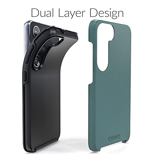 Samsung Galaxy S23 Crave Dual Guard Case, Forest Green