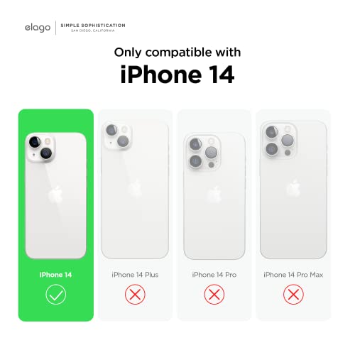 iPhone 14 Liquid Silicone Shockproof Slim Case (Stone)