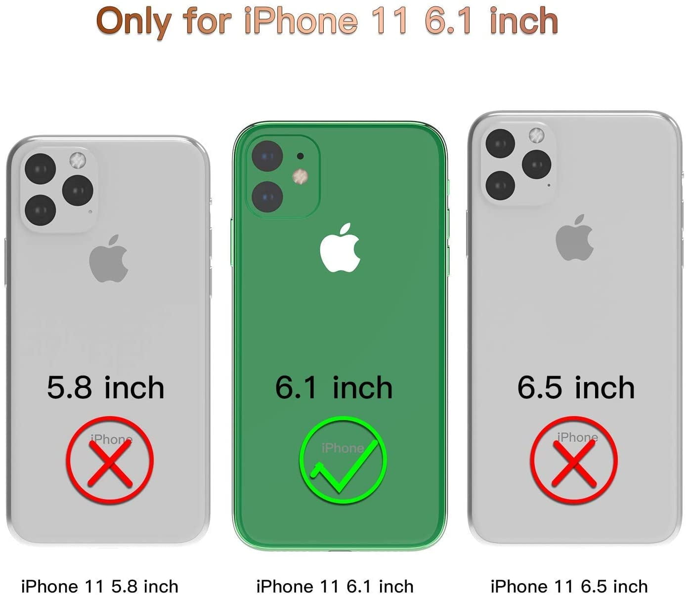 iPhone 11 Heavy Duty Shockproof Rubber Case Black