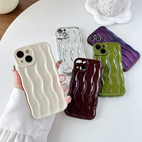 White Water Ripple Wave Soft Case for iPhone 12
