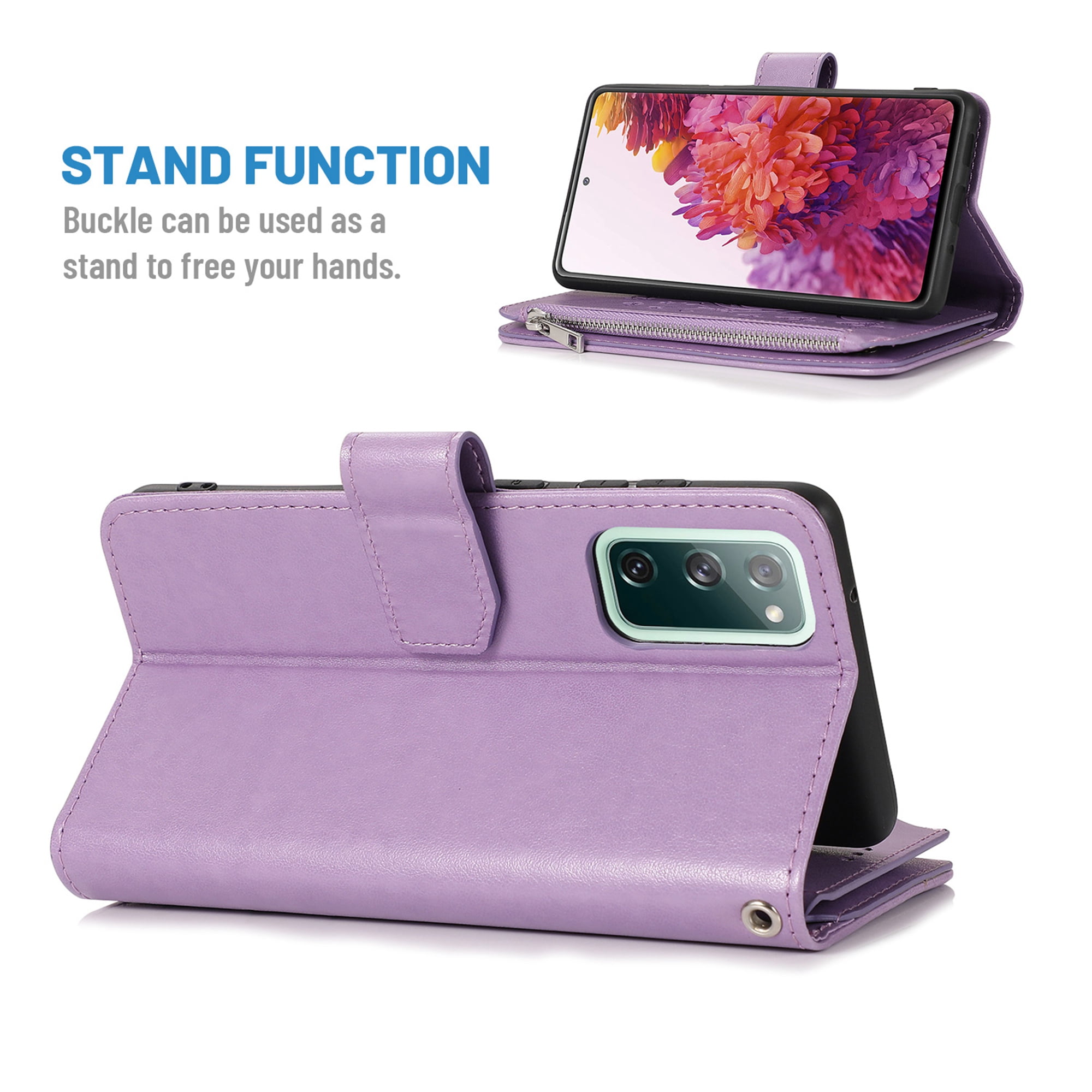 Samsung Galaxy S20 FE Wallet Case with Wrist Strap