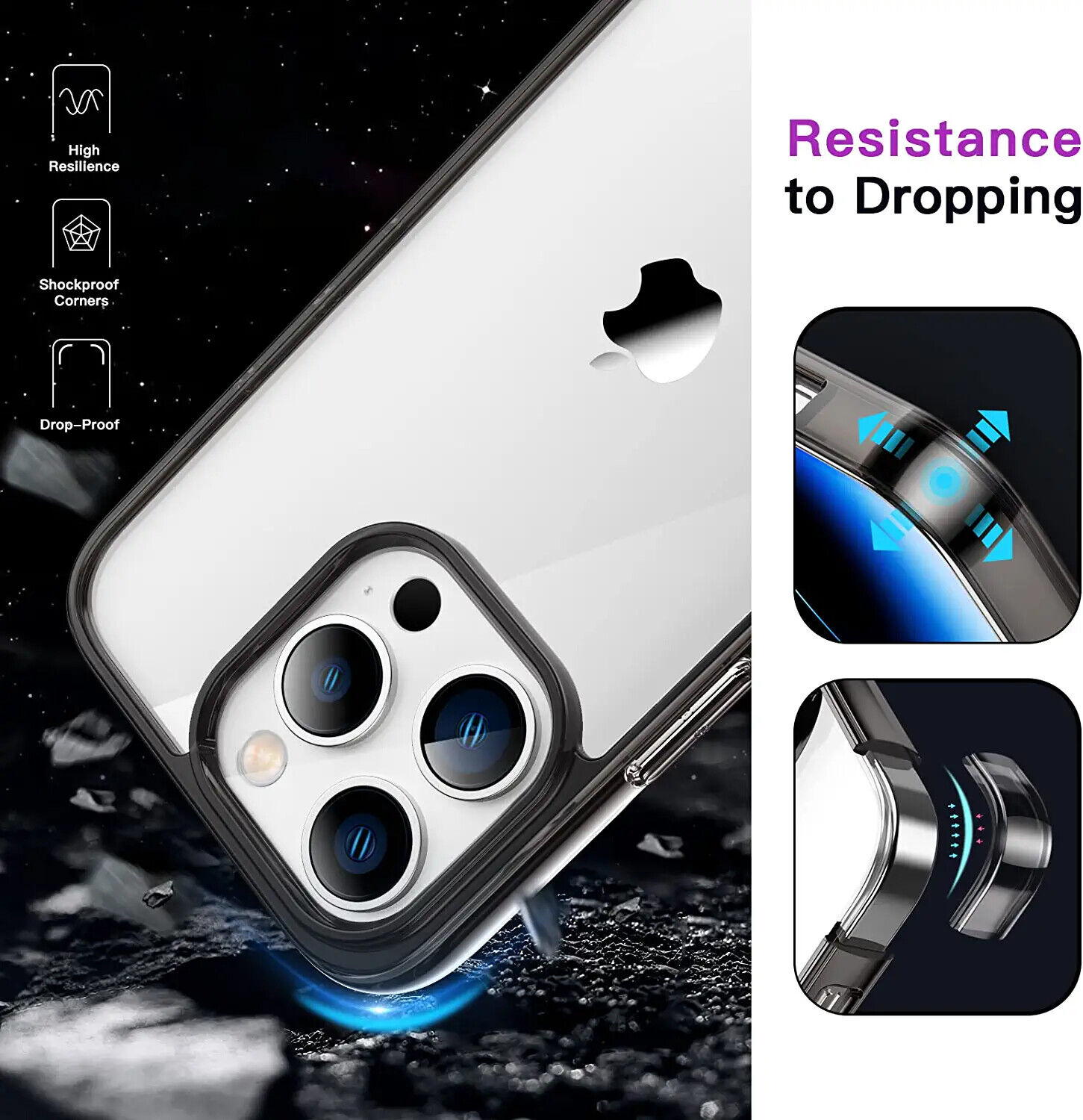 iPhone 15 Pro Max Case with Screen Protector