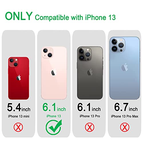 Clear Glitter Soft TPU Case for iPhone 13