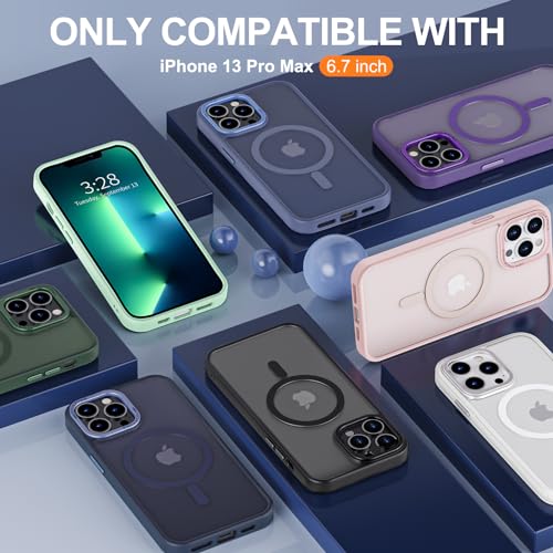 Hython Magnetic Translucent Matte iPhone 13 Pro Max Case