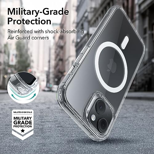 ESR MagSafe Compatible iPhone 15 Case, Military-Grade Protection