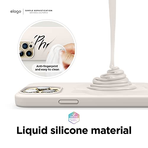 elago iPhone 13 Pro Liquid Silicone Case - Stone