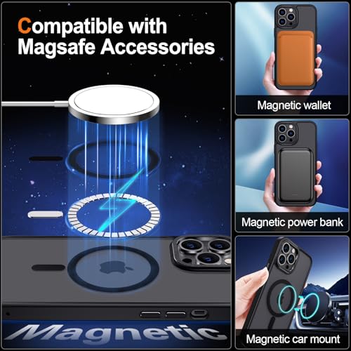 Hython Magnetic Translucent Matte iPhone 13 Pro Max Case