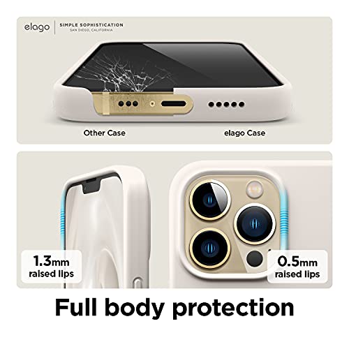 elago iPhone 13 Pro Liquid Silicone Case - Stone