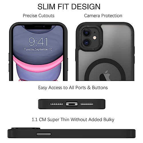 BENTOBEN iPhone 11 Magnetic Phone Case Black