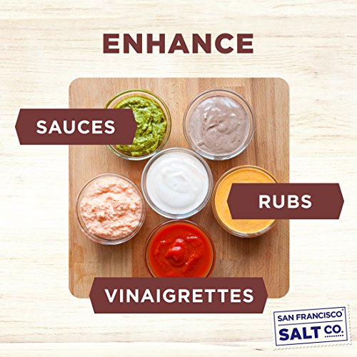 Hickory Smoked Sea Salt - 2 lb Fine Grain