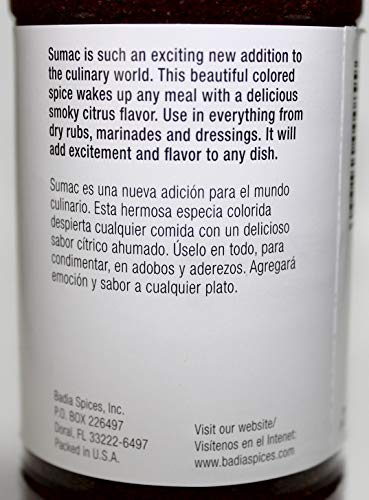 Badia Sumac Seasoning, 4.75 Ounces