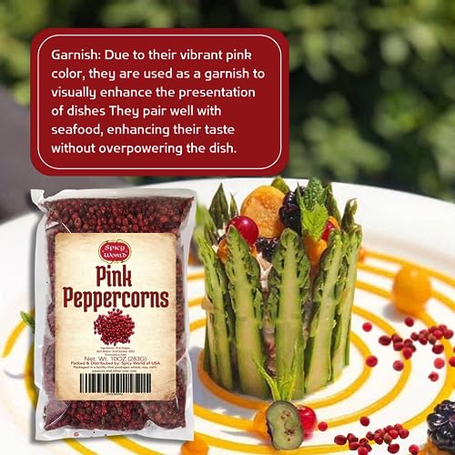 Pink Peppercorns - Premium Whole Spice 10 oz