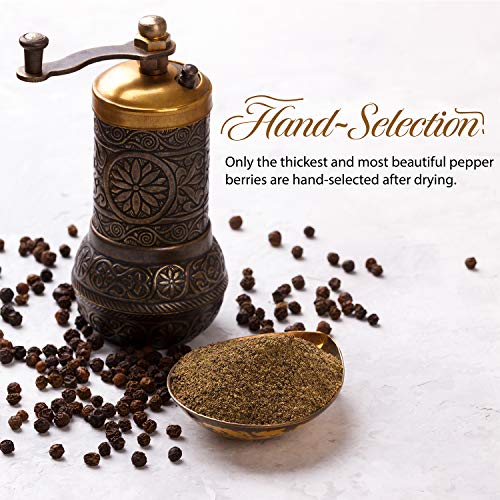 Tellicherry Black Peppercorns for Grinder - 1 lb