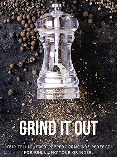 Gourmet Black Peppercorns - Non-GMO, Whole 1 Pound