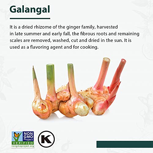 Soeos Dried Galangal Slices - Authentic Vietnamese Spice