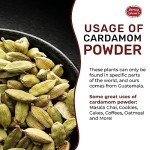 Ground Cardamom Powder - 3.5 Ounce Bag
