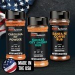 Gourmet BBQ Rubs & Spices Gift Set 3 Pack