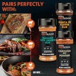 Gourmet BBQ Rubs & Spices Gift Set 3 Pack