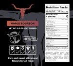 Maple Bourbon BBQ Seasoning Rub - All Natural