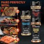 Gourmet BBQ Rubs & Spices Gift Box Set