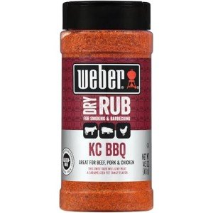 Weber KC BBQ Dry Rub - 14.5 Ounce