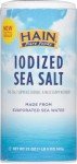 Iodized Sea Salt by Hain Pure Foods, 21 Oz