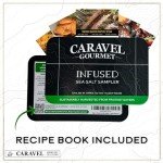 Gourmet Infused Sea Salt Sampler Set - 6 Flavors