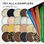 Gourmet Infused Sea Salt Sampler Set - 6 Flavors