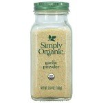 Organic Garlic Powder - Simply Organic, 3.64 oz