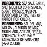 Lawry's Coarse Ground Garlic Salt with Parsley 6 oz