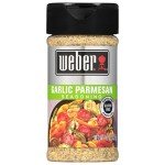 Weber Garlic Parmesan Seasoning - 4.3 Ounce Shaker