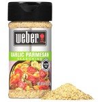 Weber Garlic Parmesan Seasoning - 4.3 Ounce Shaker