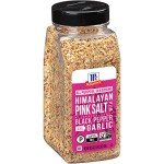 Himalayan Pink Salt & Garlic Pepper Blend, 18.5 oz