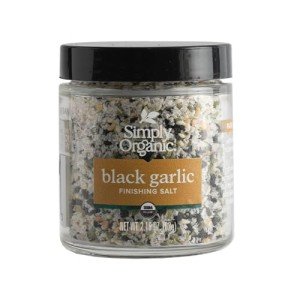 Organic Black Garlic Finishing Salt, 2.19 Ounce