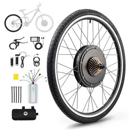 TERRADISE 26'' 1000W eBike Conversion Kit, LCD Panel