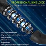 Heavy Duty Bike Chain Lock with 5-Digit Code