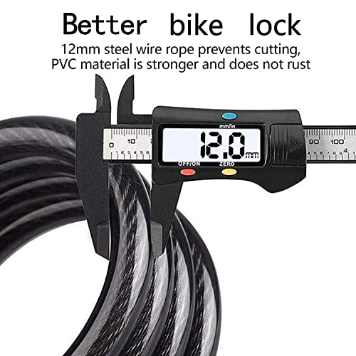 High-Security 5-Digit Bicycle Combination Lock