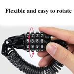 Resettable 5-Digit Code E-Bike Lock